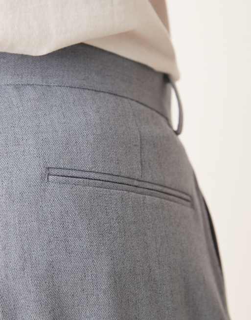 ASOS DESIGN - Pantalon met wijde pijpen in blauw, 4 van 5