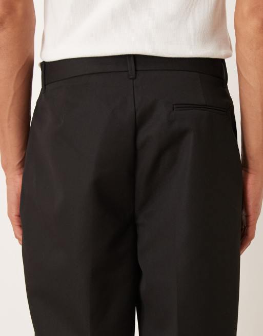 ASOS DESIGN - Pantalon oversize ajusté à doubles pinces - Noir , 5 de 5