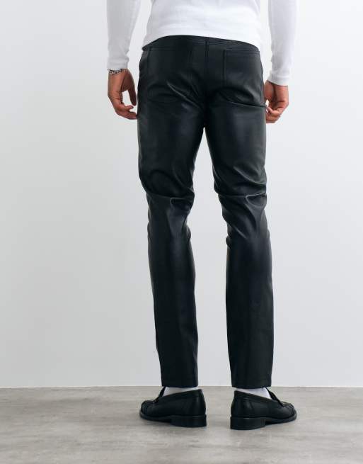 ASOS DESIGN - Pantalon skinny en similicuir - Noir, 5 de 5