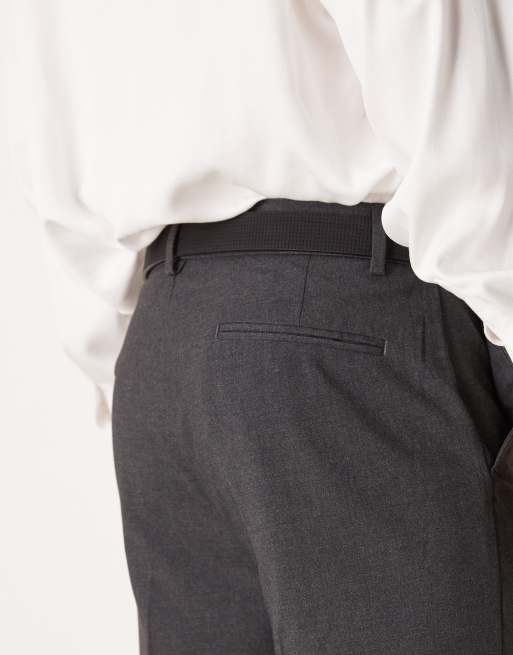 ASOS DESIGN - Pantalon slim élégant - Anthracite, 5 de 5