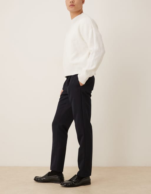 ASOS DESIGN - Pantalon slim élégant - Bleu marine, 3 de 5