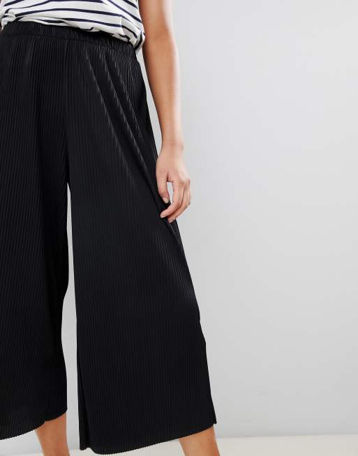 ASOS DESIGN - Pantalon style jupe-culotte plissé, 3 de 4