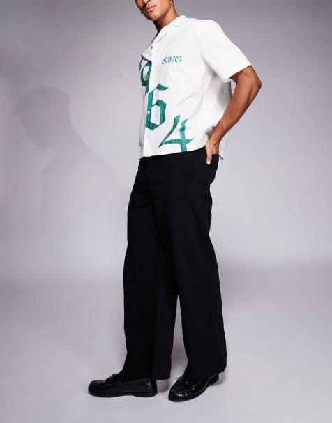 ASOS DESIGN - Pantalon ultra baggy - Noir - view 1