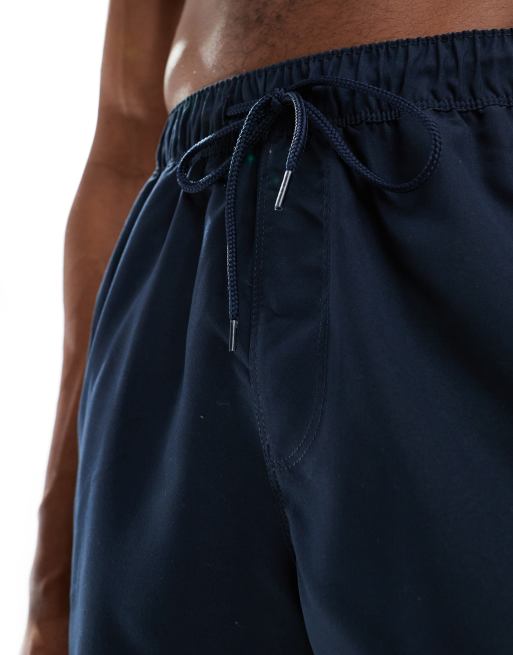 ASOS DESIGN - Pantaloncini da bagno blu navy corti, 2 di 4