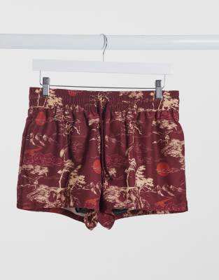 Pantaloni Vineyard Vines Breaker Uomo Rosa 32&times;30 &ndash; Nuovi Con Etichette, Tessuto Misto