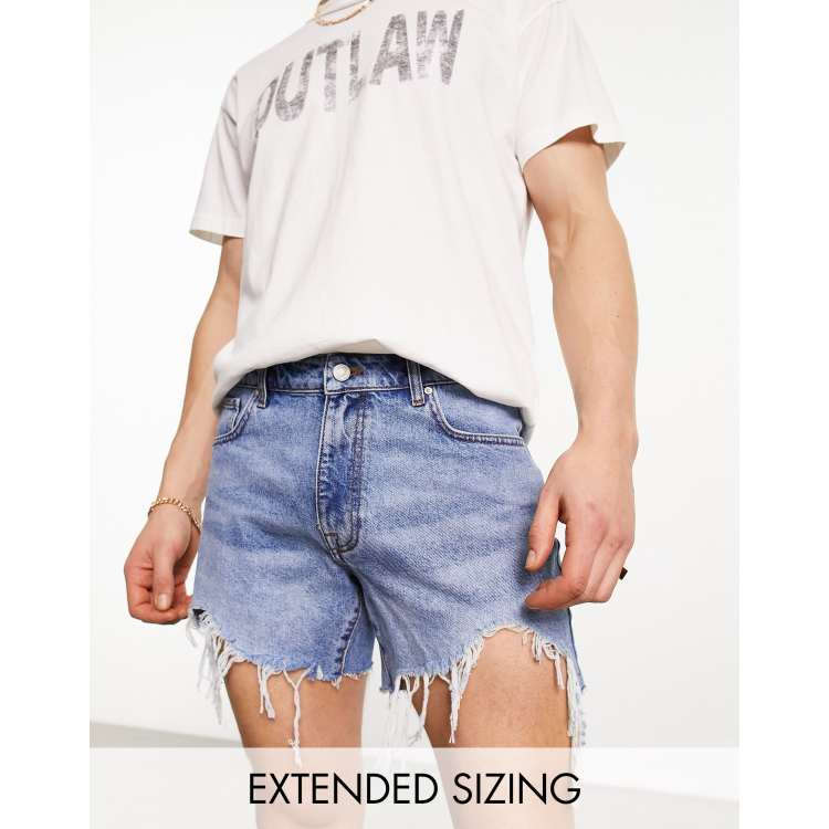 Pantaloncini di jeans corti shop
