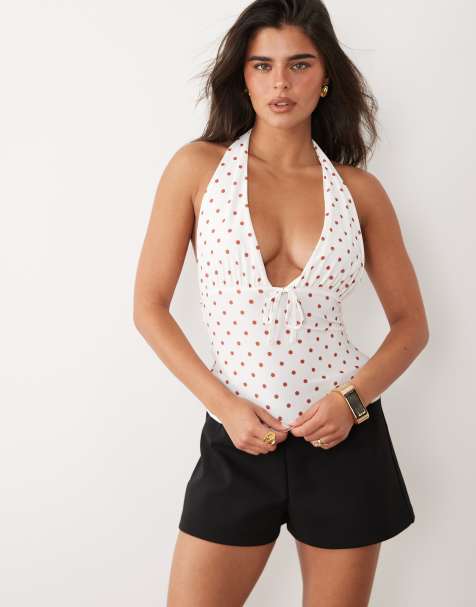 ASOS DESIGN - Pantaloncini in tessuto stile scuba crêpe accoppiato neri in coordinato - view 1