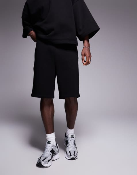 ASOS DESIGN - Pantaloncini neri oversize in coordinato - view 1