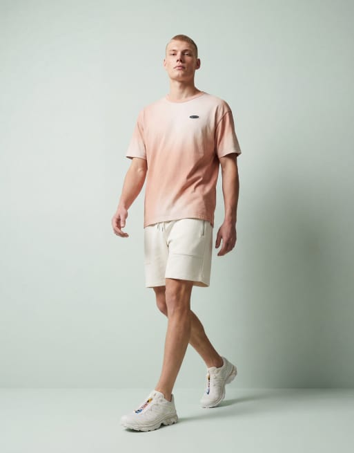 ASOS DESIGN - Pantaloncini oversize in jersey beige con zip, 9 di 12