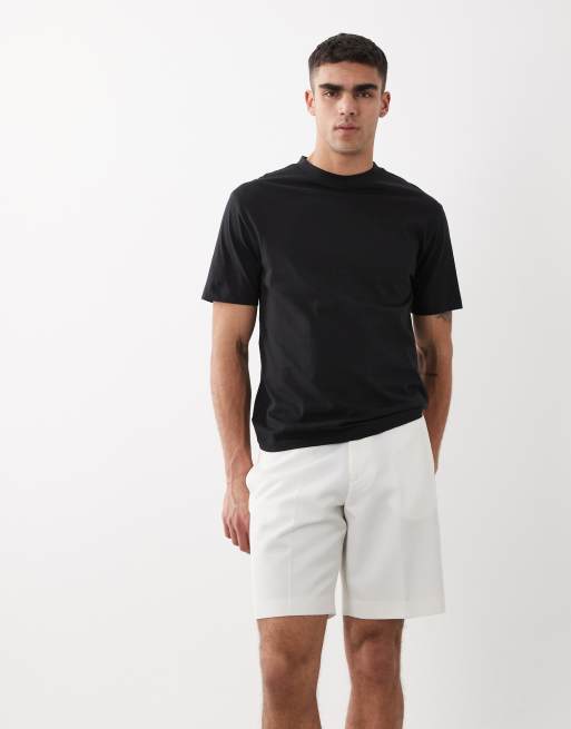 ASOS DESIGN - Pantaloncini sartoriali vestibilità classica bianchi, 5 di 5