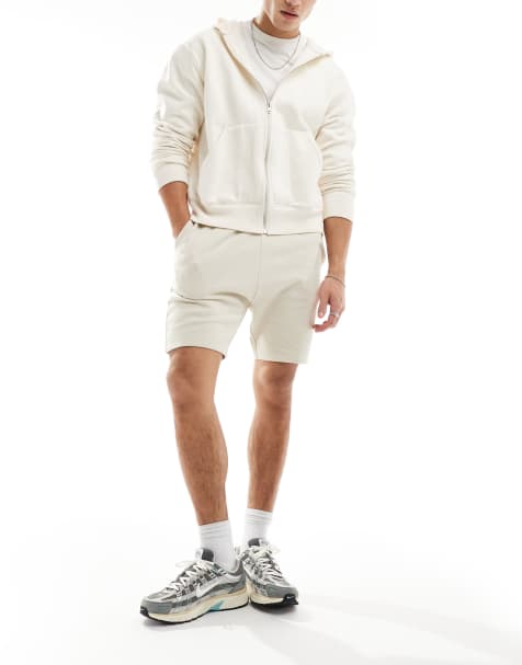 ASOS DESIGN - Pantaloncini skinny color pietra - view 1