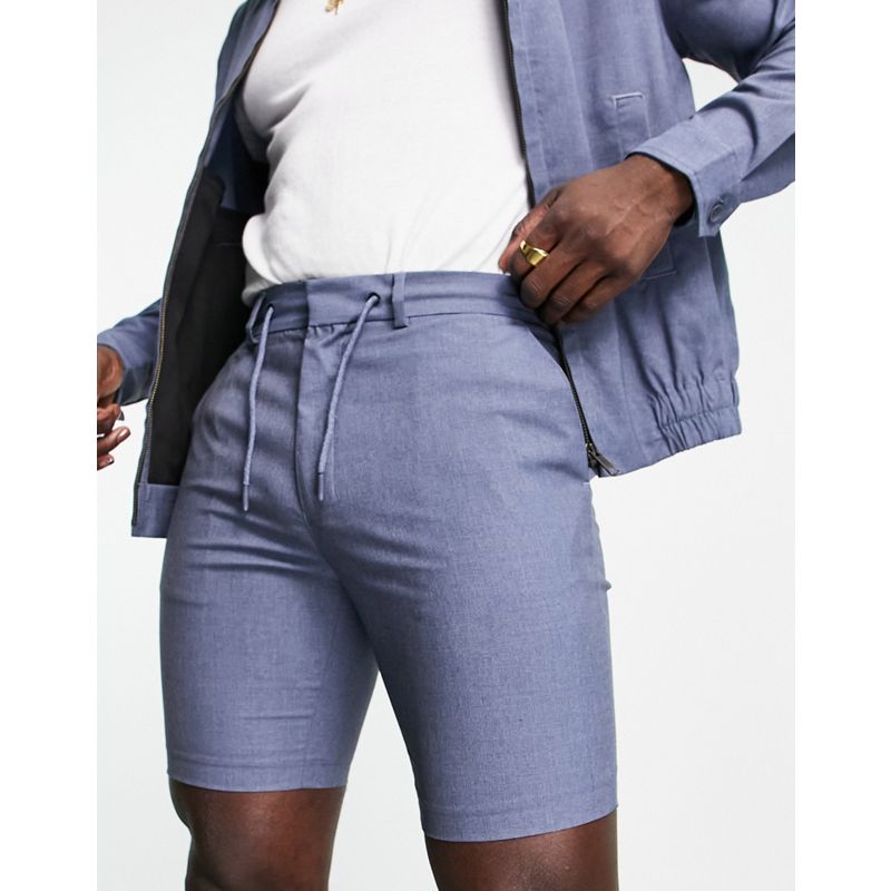 HviSi Pantaloni e chino DESIGN - Coordinato elegante blu denim
