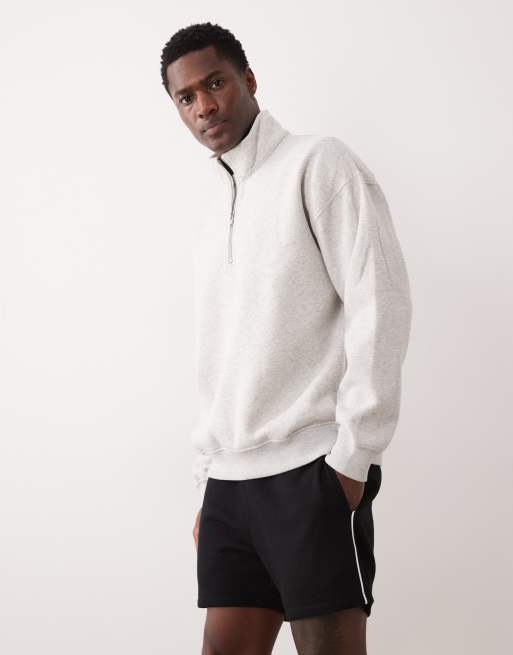 ASOS DESIGN - Pantaloncini slim taglio corto in jersey neri con profili laterali a contrasto