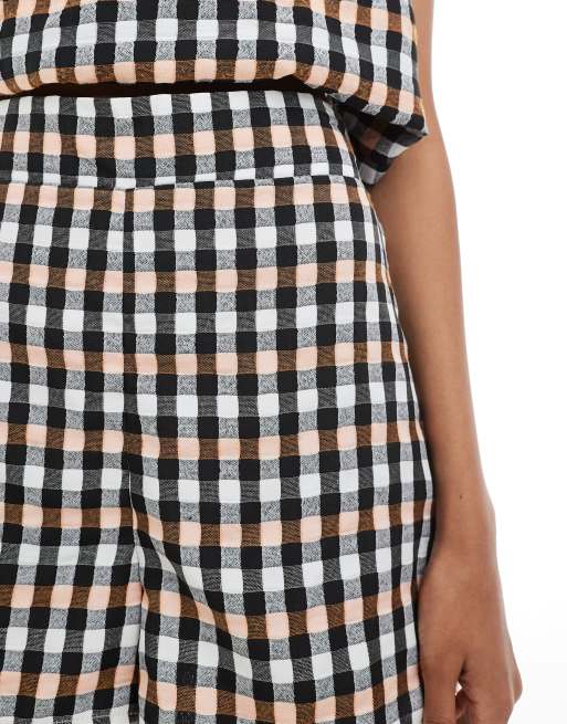 ASOS DESIGN - Pantaloncini squadrati a quadretti in coordinato, 5 di 5