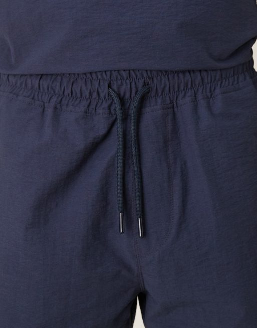 ASOS DESIGN - Pantaloncini testurizzati blu navy in coordinato, 2 di 5