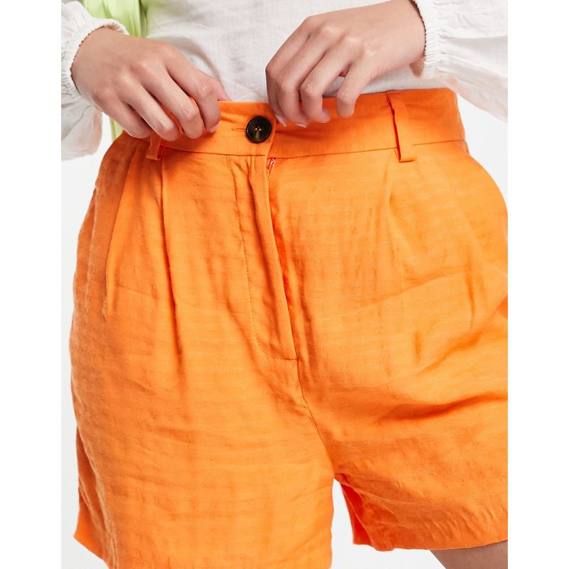 Pantaloncini Donna DESIGN - Pantaloncini testurizzati color pesca