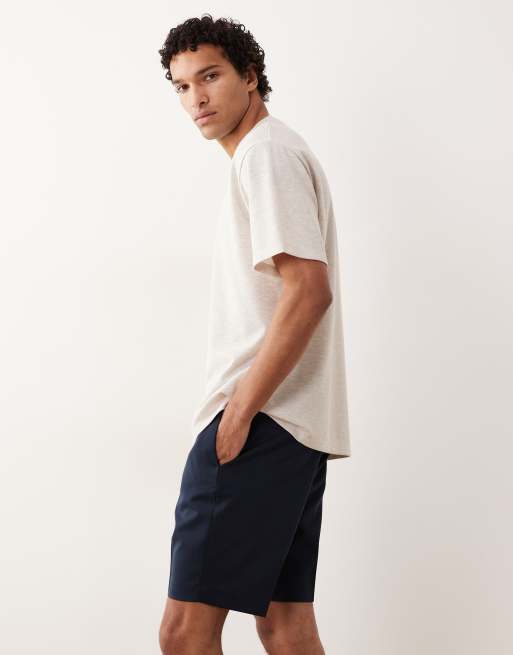 ASOS DESIGN - Pantalones cortos de sastre azul marino de corte slim, 3 de 5