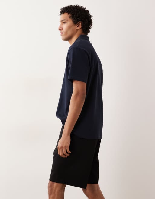 ASOS DESIGN - Pantalones cortos de sastre negros de corte estándar, 3 de 5