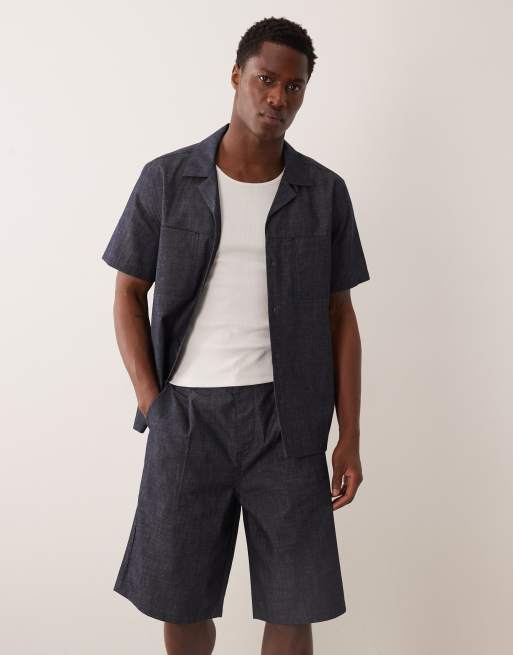 Conjunto vaquero con lavado crudo claro de ASOS DESIGN, 3 de 4
