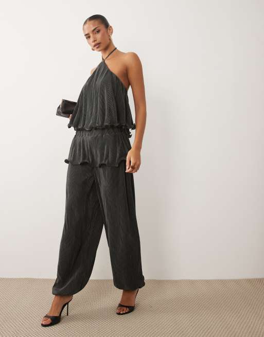 ASOS DESIGN - Conjunto plisado con acabado abullonado, 3 de 3