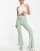 ASOS DESIGN - Pantaloni a fondo ampio anni '70 verde salvia mélange in coordinato