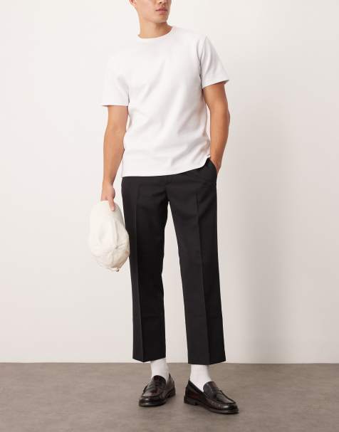 ASOS DESIGN - Pantaloni a sigaretta eleganti neri - view 1
