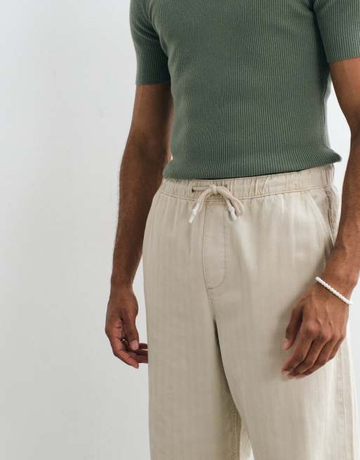 ASOS DESIGN - Pantaloni ampi color pietra, 5 di 5