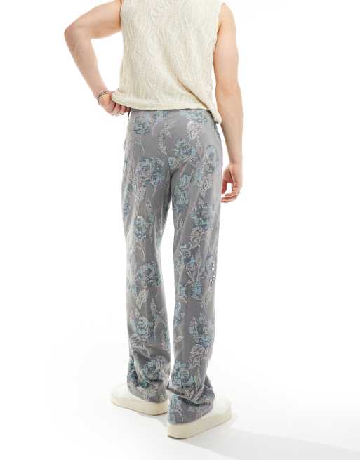 Pantaloni floreali eleganti shop