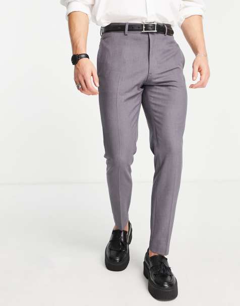 ASOS DESIGN - Pantaloni eleganti skinny grigi - view 1