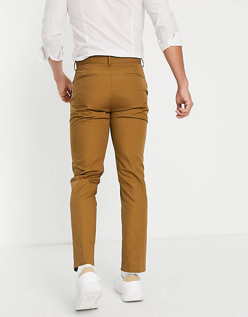 Pantaloni eleganti slim Asos Uomo Abbigliamento Pantaloni e jeans Pantaloni Pantaloni chinos 