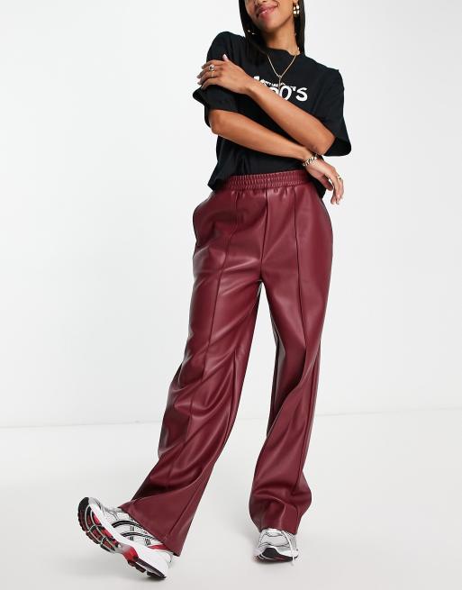 Pantaloni Joggers Pelle ASOS DESIGN Pantaloni Joggers Dritti - Main Image