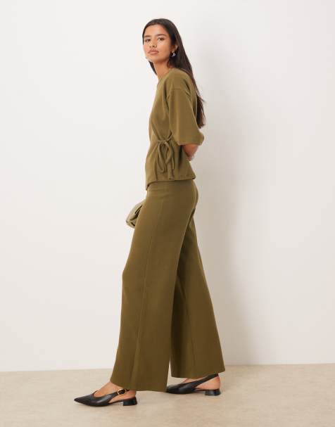 ASOS DESIGN - Pantaloni kaki morbidissimi in coordinato - view 1