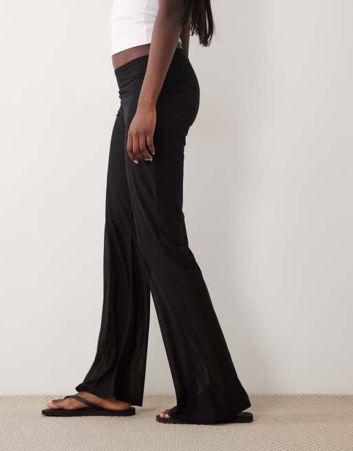 ASOS DESIGN - Pantaloni neri in coordinato, 2 di 5