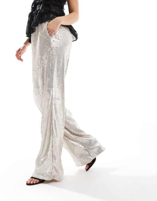Pantaloni paillettes asos on sale