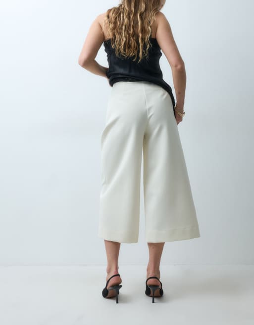 ASOS DESIGN pantaloni sartoriali a gamba larga, 3 di 5