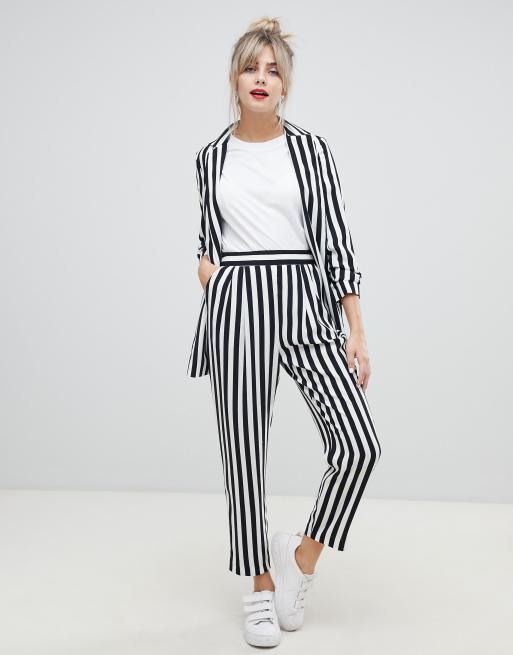 ASOS DESIGN - Abito a righe monocromatiche, 3 di 3