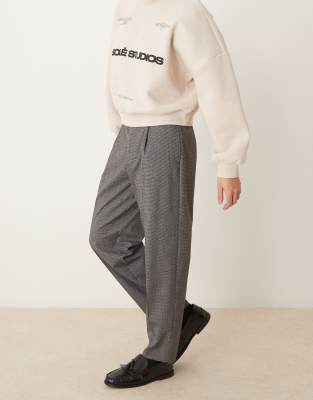 Object - Pantaloni Cropped Sartoriali Color Panna Slim Fit-Neutro - Foto 5