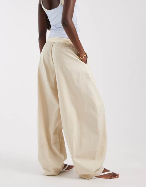 ASOS DESIGN - Pantaloni sartoriali molto affusolati color pietra, 4 di 5