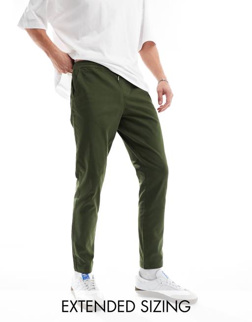 FhyzicsShops DESIGN - Pantaloni slim kaki