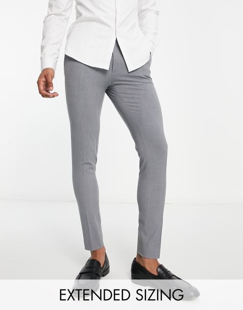 ASOS DESIGN - Pantaloni super skinny eleganti, colore grigio - view 1