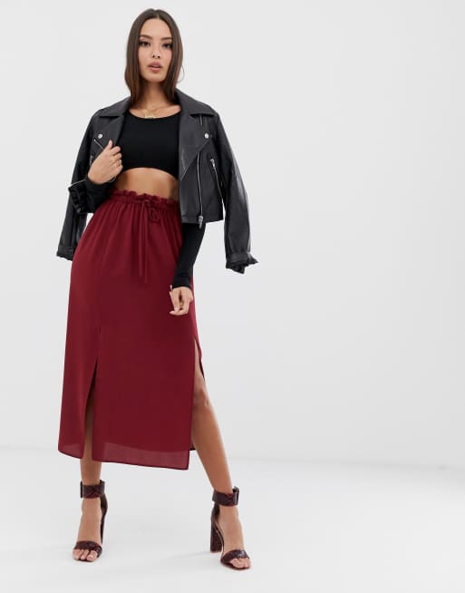 Asos midi outlet skirt 30