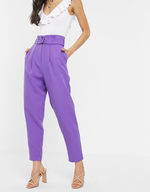 Paper bag trousers on sale asos