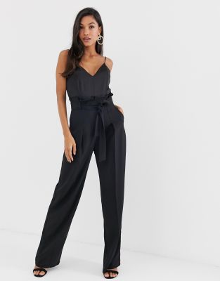 paperbag waist jumpsuit