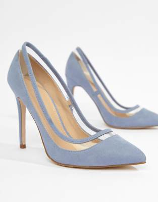blue heels asos