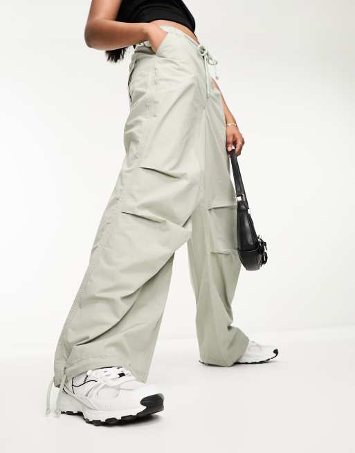 Weekday Luisa Baggy Denim Parachute Pants