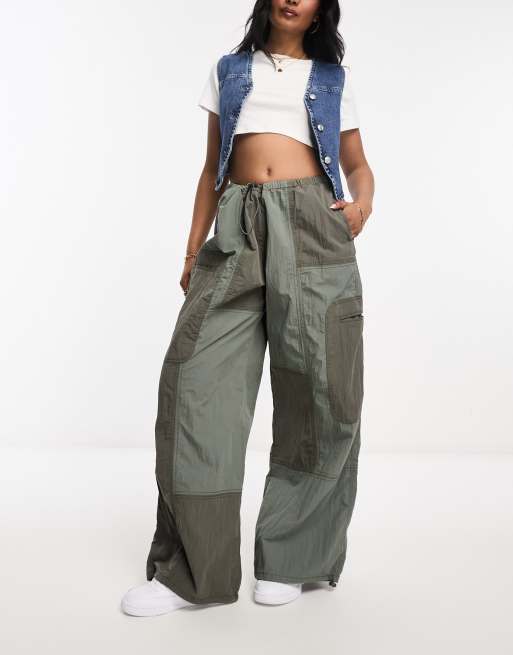 ASOS DESIGN cargo trousers in khaki