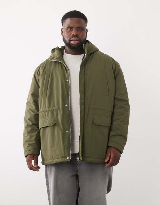 ASOS DESIGN parka in green, 2 of 5