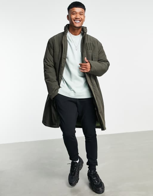 Asos mens parka on sale jacket