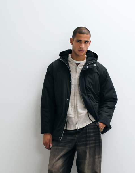 ASOS DESIGN parka nera - view 1