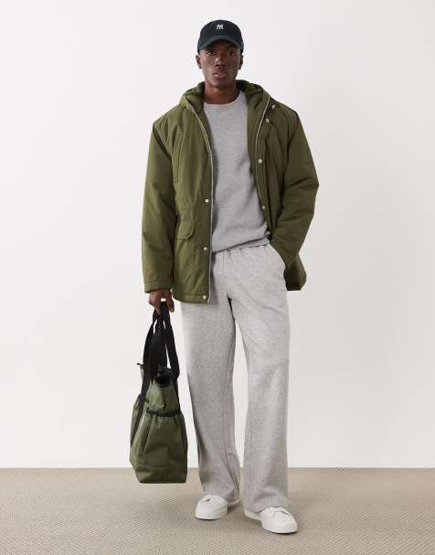 ASOS DESIGN parka w kolorze zielonym - view 1